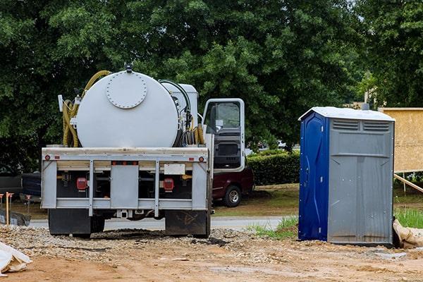 Our Roanoke Rapids Porta Potty Rentals field team